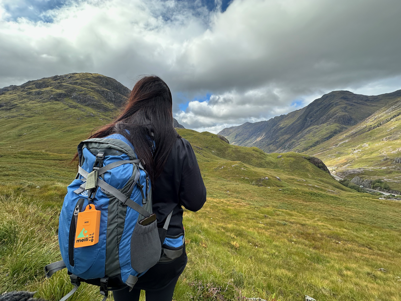 Our Meili GPS Personal Outdoor GPS Tracker is perfect for solo hikes.